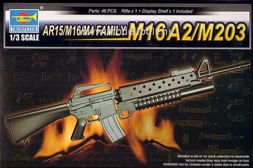 Trumpeter - AR15/M16/M4 FAMILY-M16A2/M203 